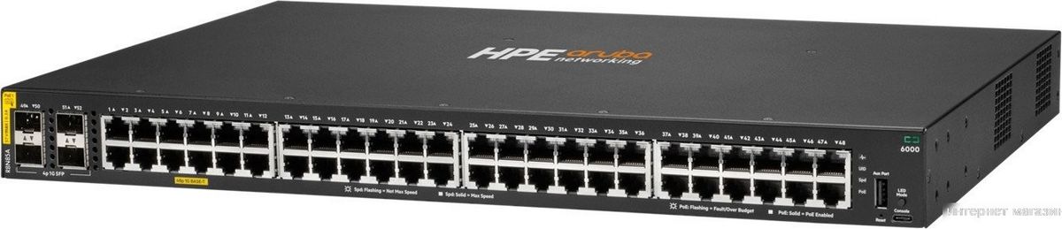 Управляемый коммутатор 2-го уровня Aruba 6000 Series R8N85A