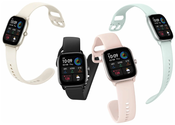 Умные часы Amazfit GTS 4 Mini (фламинго розовый)