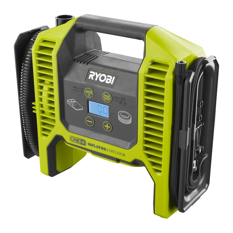 Автомобильный компрессор Ryobi R18MI-0 (без аккумулятора)