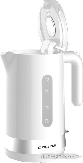 Электрочайник Polaris PWK 1803C Water Way Pro (белый)