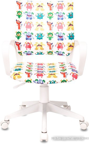 Офисное кресло Бюрократ Burokids 1W 1687096 (белый/пластик белый)