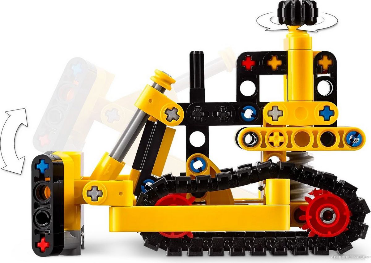 Конструктор LEGO Technic 42163 Сверхмощный бульдозер