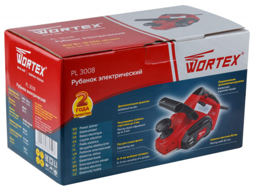 Рубанок Wortex PL 3008 6900602860597
