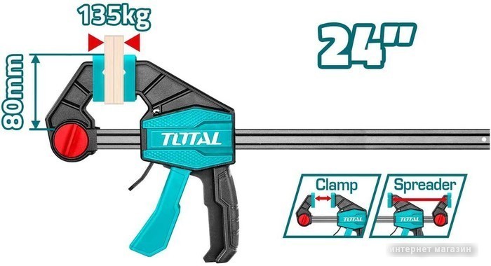 Струбцина Total THT1346802