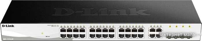 Управляемый коммутатор 2-го уровня D-Link DGS-1210-28/FL