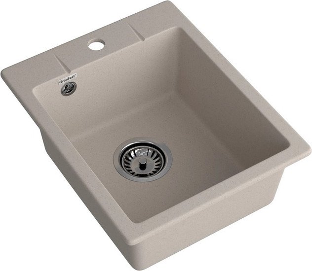 Кухонная мойка GranFest QUARZ GF-UR-240 (песочный)