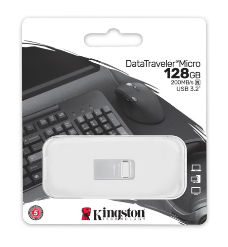 USB Flash Kingston DataTraveler Micro USB 3.2 Gen 1 128GB