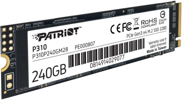 SSD Patriot P310 240GB P310P240GM28