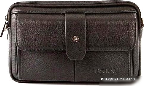 Сумка на пояс Poshete 250-2019-1-BLK (черный)