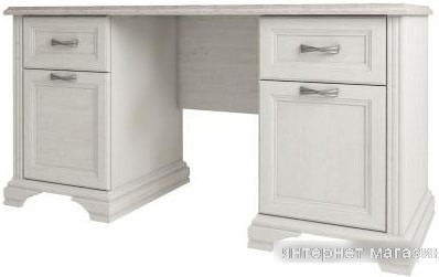 Письменный стол Анрэкс Monako 151x60 см (дуб анкона/сосна винтаж)