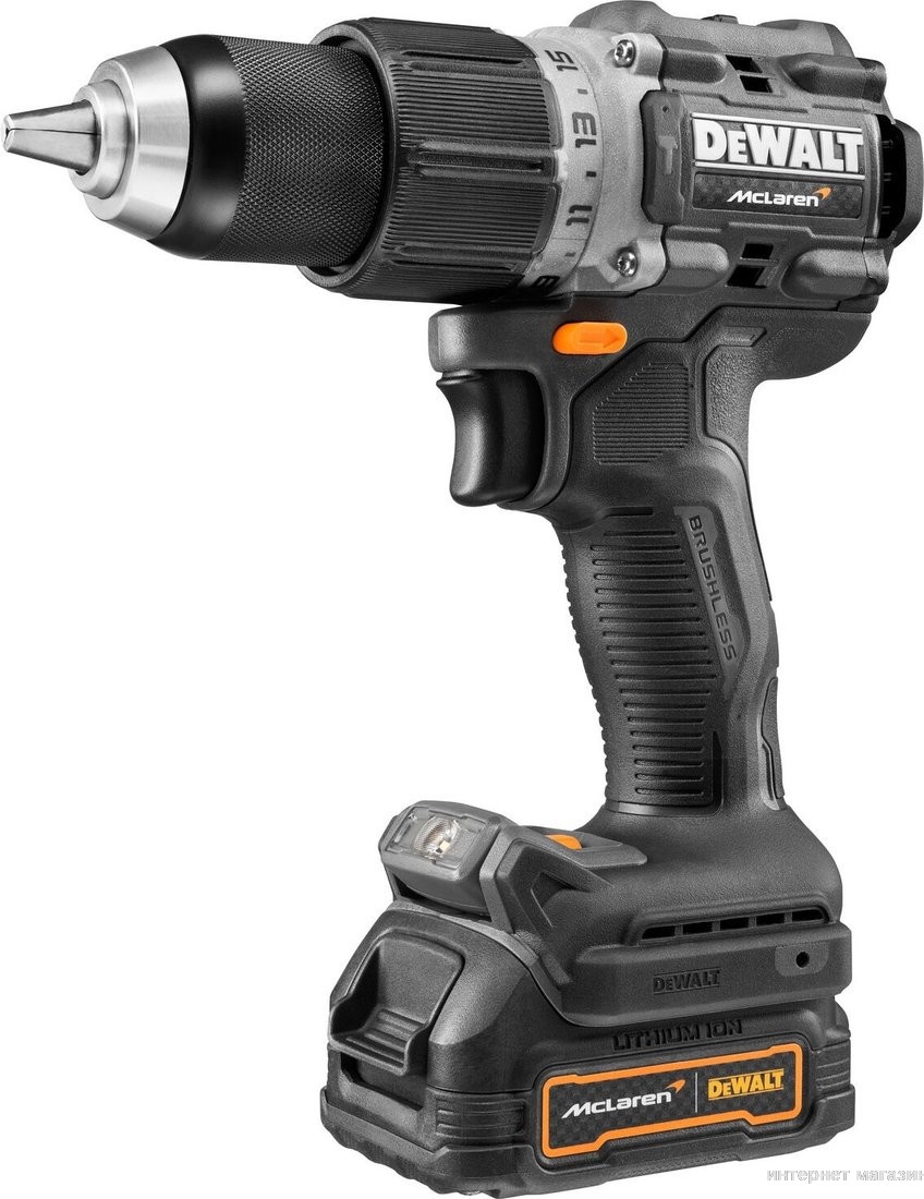 Ударная дрель-шуруповерт DeWalt DCD85ME2GT (с 2-мя АКБ 1.7 Ач, кейс)