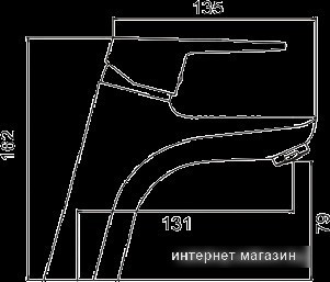Смеситель Ledeme H46 L1046