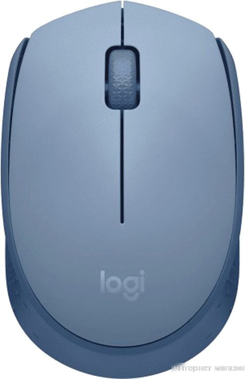 Мышь Logitech M172 (синий)
