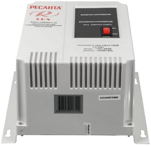 Стабилизатор напряжения Ресанта Lux АСН-1500Н/1-Ц