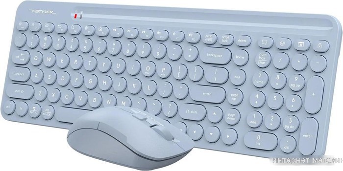 Офисный набор A4Tech Fstyler FG3300 Air (синий)