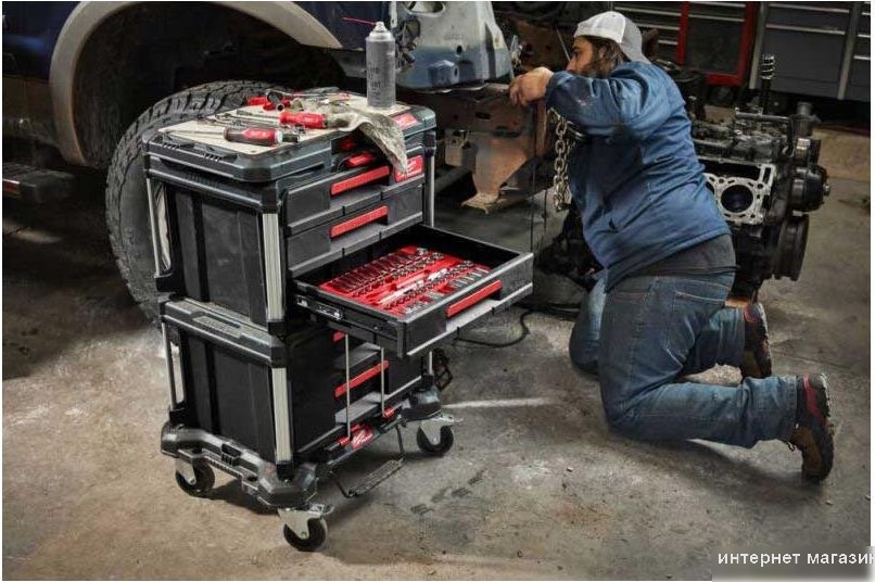 Набор ящиков Milwaukee PackOut 4932492892