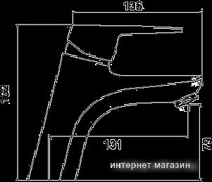 Смеситель Ledeme H40 L1040