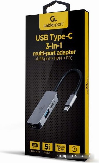 Док-станция Cablexpert A-CM-COMBO3-02