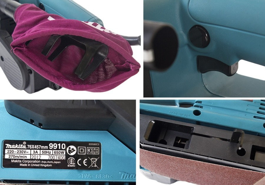 Ленточная шлифмашина Makita 9910