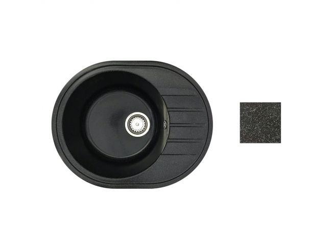 Кухонная мойка AV Engineering Rio AV580450RBK (черный)