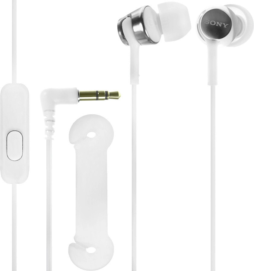 Наушники Sony MDR-EX155AP (белый)