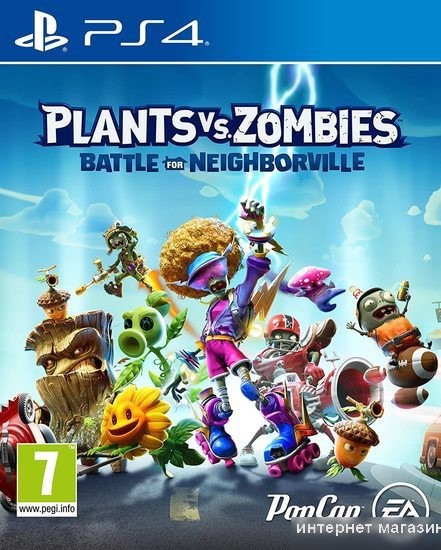 Plants vs. Zombies: Битва за Нейборвиль (без русской озвучки) для PlayStation 4