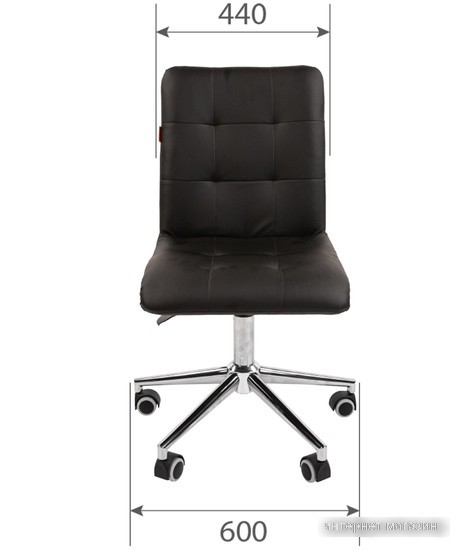 Кресло CHAIRMAN 030 Chrome (велюр, бирюзовый)