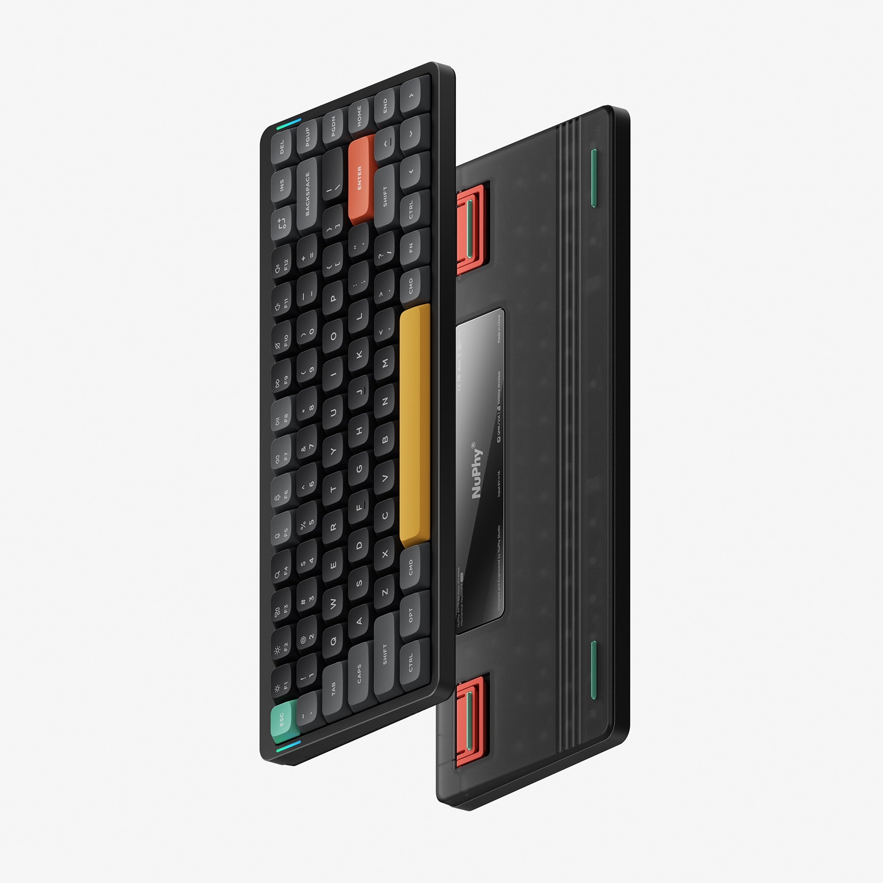 Клавиатура NuPhy Air75 V2 Basalt Black (NuPhy Low Profile Aloe)