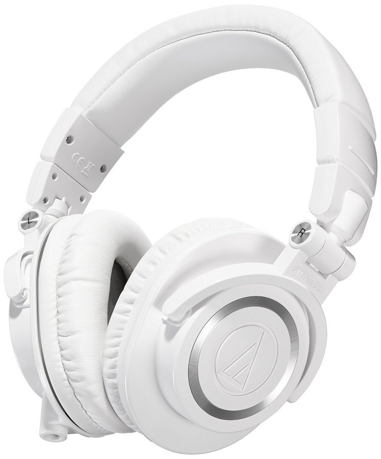 Наушники Audio-Technica ATH-M50x (белый)
