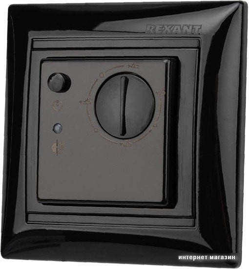 Терморегулятор Rexant RX-308B 51-0816 (черный)