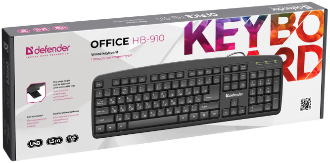 Клавиатура Defender Office HB-910 RU