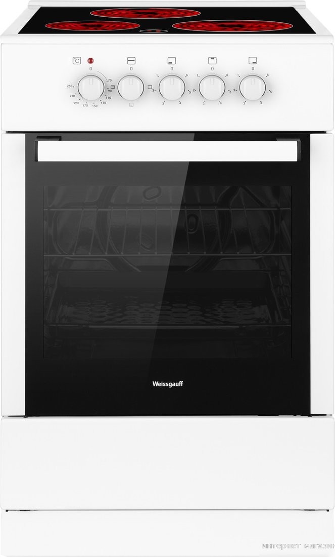 Кухонная плита Weissgauff WES E2V05 W