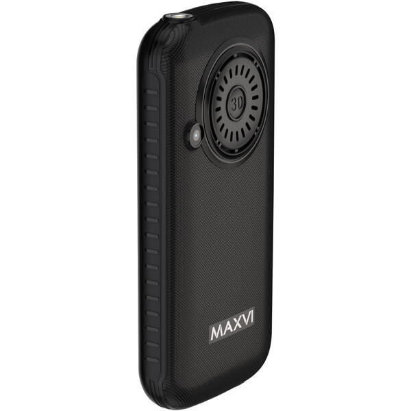 Кнопочный телефон Maxvi B5ds (черный)
