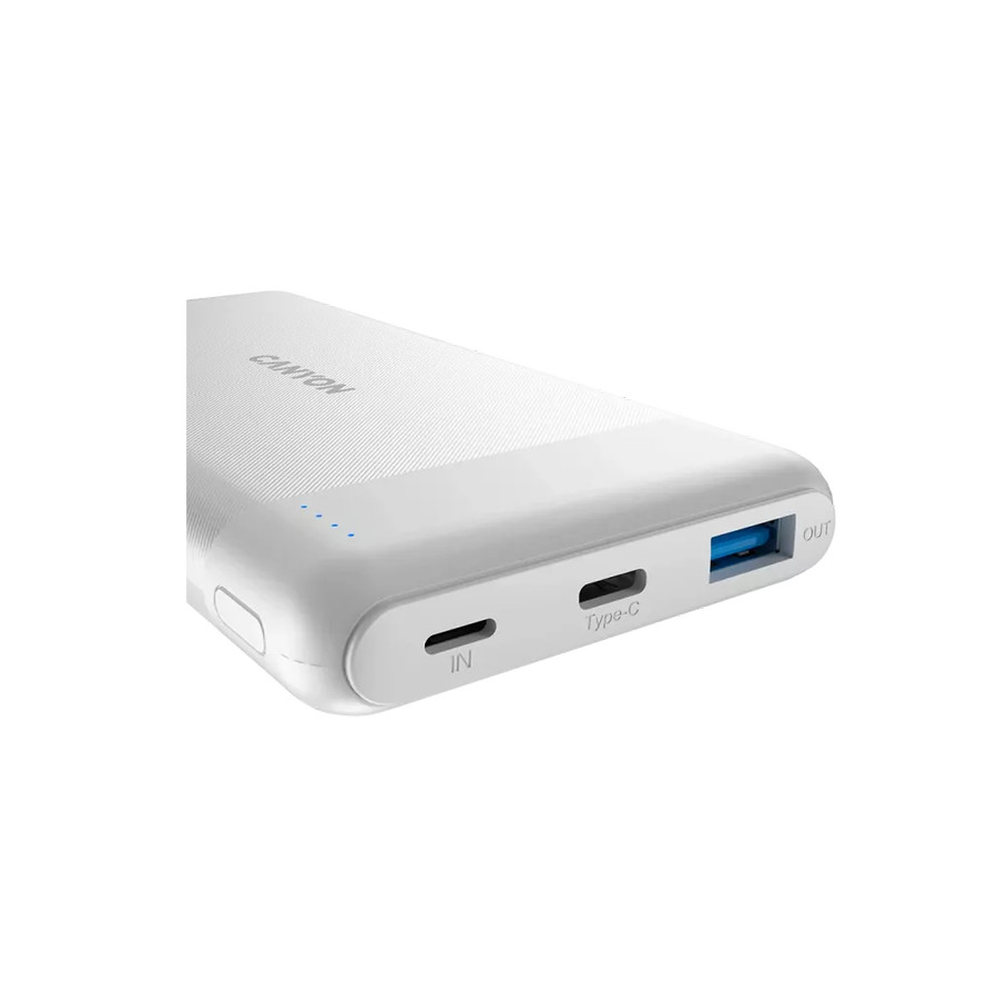 Внешний аккумулятор Canyon PB-1009 10000mAh (белый)