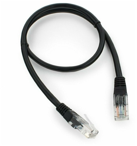 Кабель Cablexpert PP12-0.5M/BK