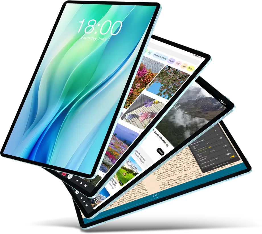 Планшет Teclast P50 6GB/128GB LTE (бирюзовый, с чехлом и клавиатурой)