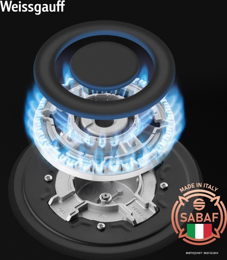 Варочная панель Weissgauff HGG 451 BGV Nano Glass