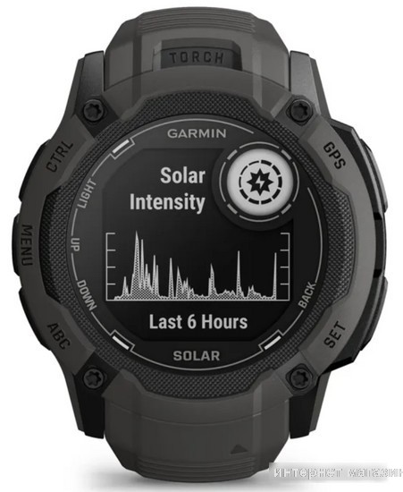 Умные часы Garmin Instinct 2x Solar (графит)