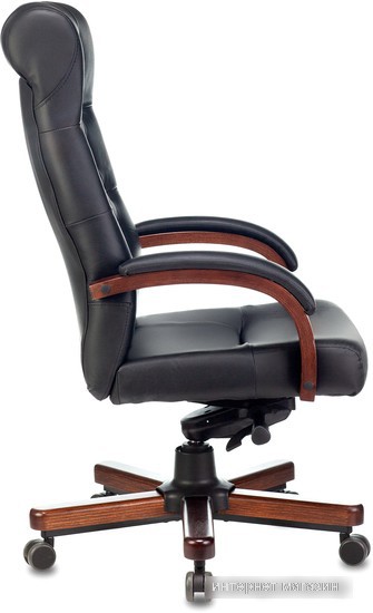 Кресло Бюрократ T-9928WALNUT (черный)