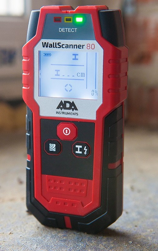 Детектор скрытой проводки ADA Instruments Wall Scanner 80