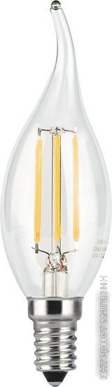 Светодиодная лампа Gauss Filament Candle tailed E14 9 Вт 2700 К 104801109