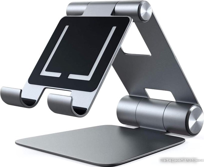 Подставка для ноутбука Satechi R1 Aluminum Hinge Holder Foldable Stand (серый космос)
