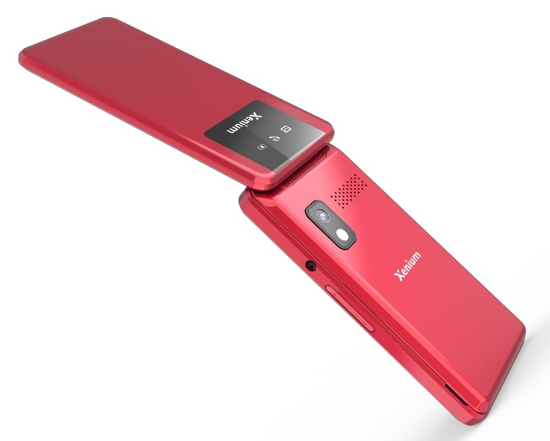 Кнопочный телефон Xenium X600 (красный)