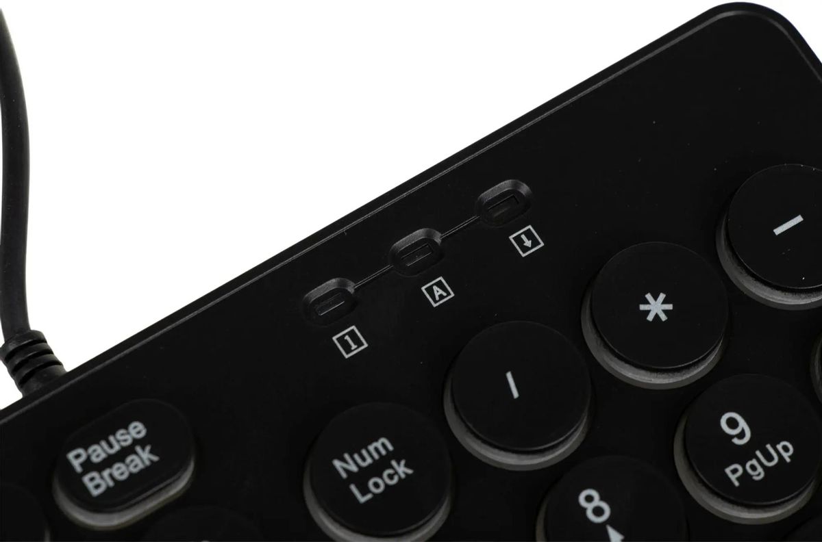 Клавиатура Oklick 420MRL (черный)