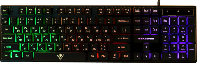 Клавиатура Nakatomi KG-23U (черный)
