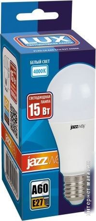 JAZZway PLED-LX A60 15w E27 4000K