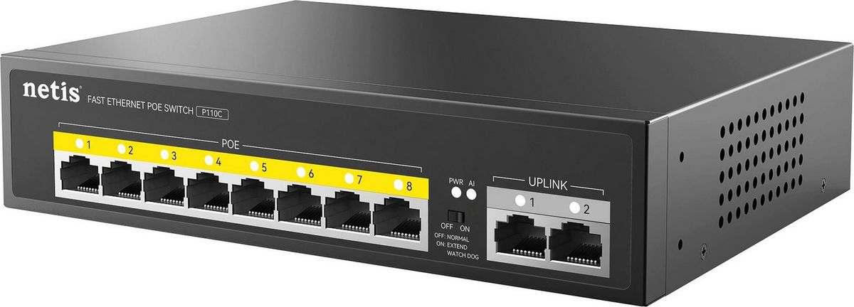 Неуправляемый коммутатор Netis P110C