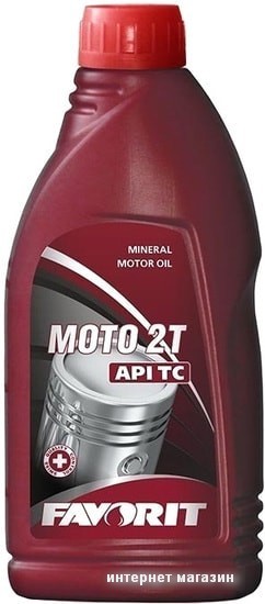 Моторное масло Favorit Moto 2T 1л
