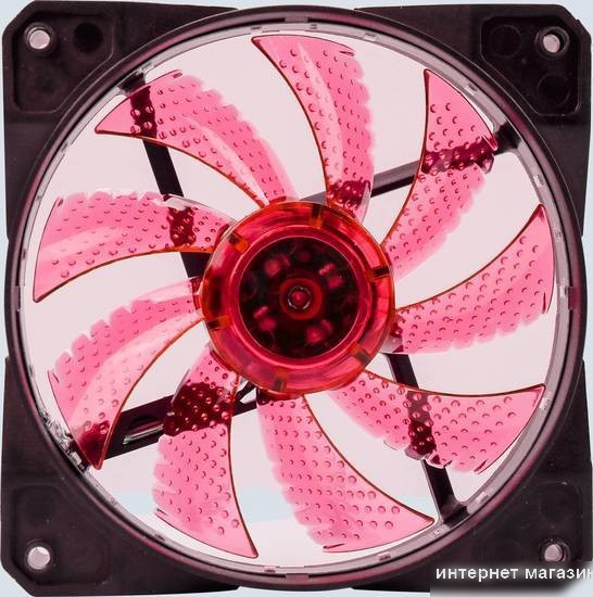 Вентилятор для корпуса Digma DFAN-LED-RED