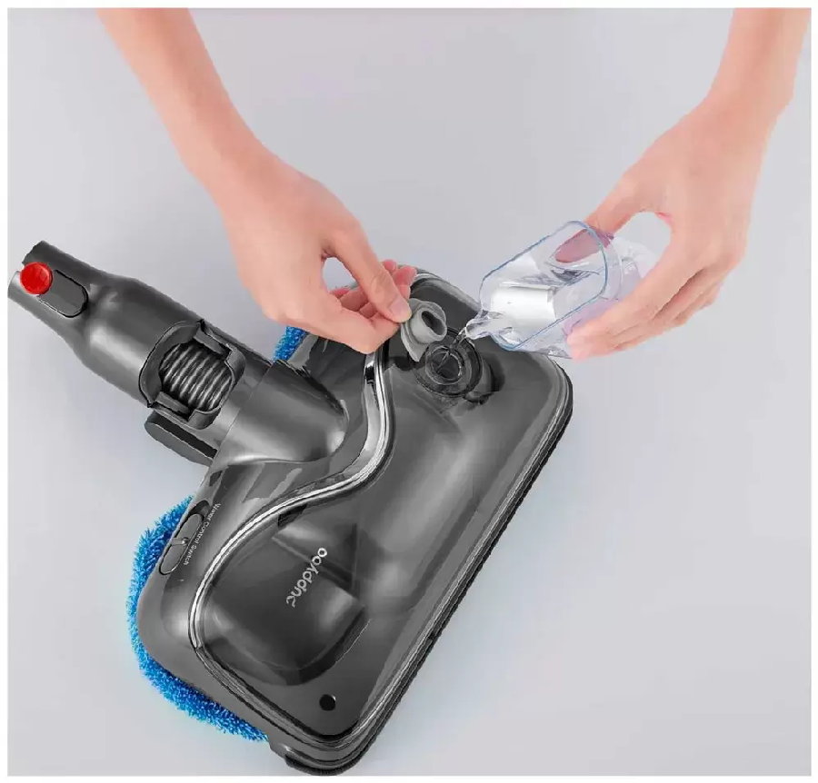 Вертикальный пылесос с влажной уборкой Puppyoo T12 Home Rinse